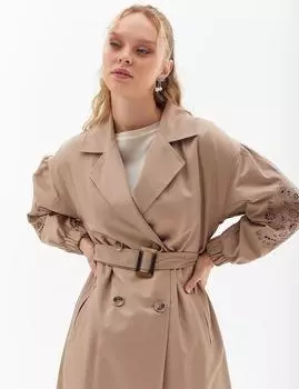 Детализированное Покрытие из норки с вышивкой, вырезанной лазером Kayra