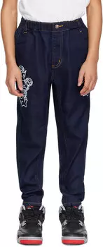 Дети Baby Milo Джинсы Темно-синие Bape