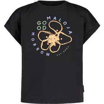 Дети Натерс Г футболка Maloja, черный