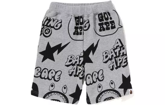 Дети Шорты A Bathing Ape, черный