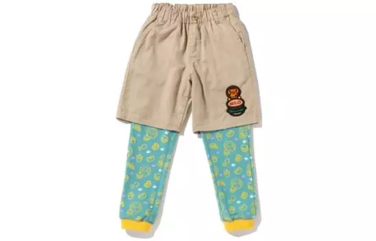 Дети Шорты A Bathing Ape, хаки