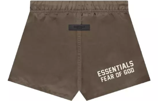 Дети Шорты Fear Of God Essentials, цвет Wood