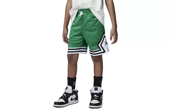 Дети Шорты Jordan, зеленый