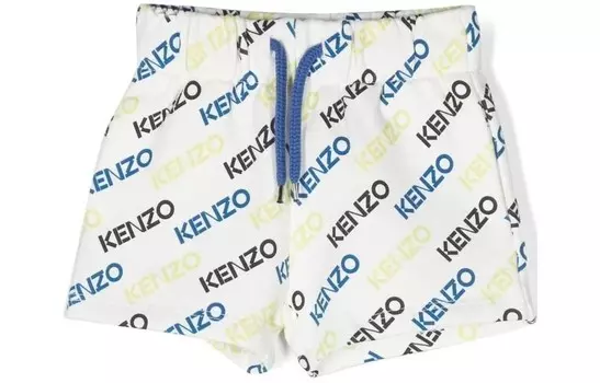 Дети Шорты Kenzo, белый