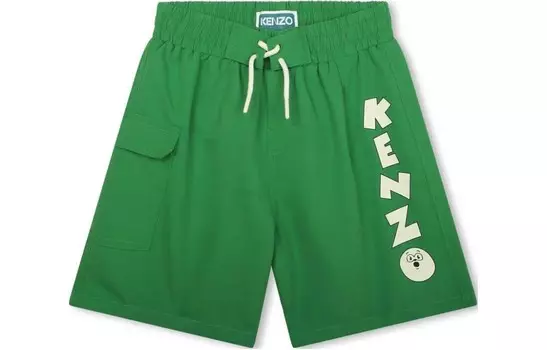 Дети Шорты Kenzo, зеленый