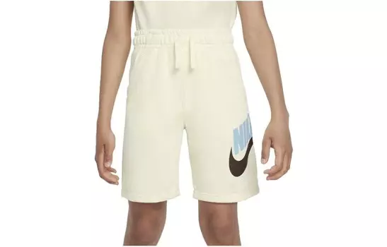 Дети Шорты Nike, цвет Coconut Milk White