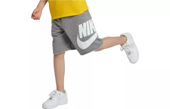 Дети Шорты Nike, цвет Heather Gray