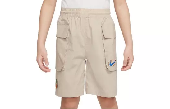Дети Шорты Nike, цвет Ochre sandy color