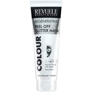 Детокс-отшелушивающая маска для лица, 80 мл Revuele Colour glow glam effect