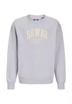 Детройт свитшот Jack & Jones, фиолетовый