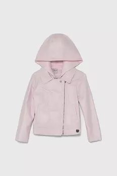 Детская байкерская куртка Guess, розовый