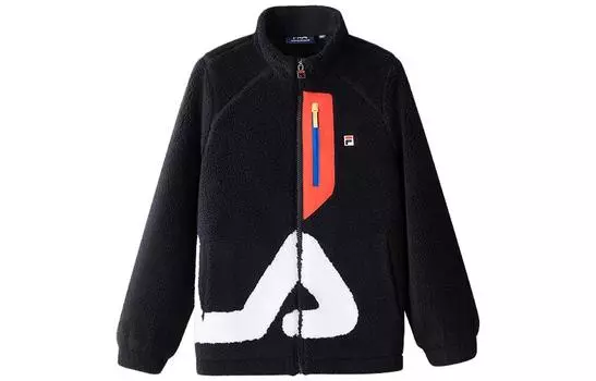 Детская бархатная куртка FILA, цвет Navy