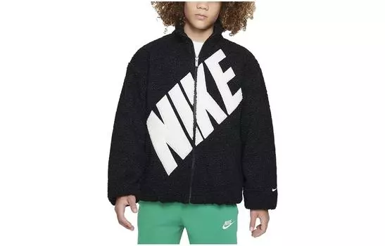 Детская бархатная куртка Nike, цвет Black