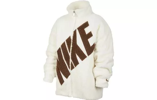 Детская бархатная куртка Nike, цвет Coconut Milk