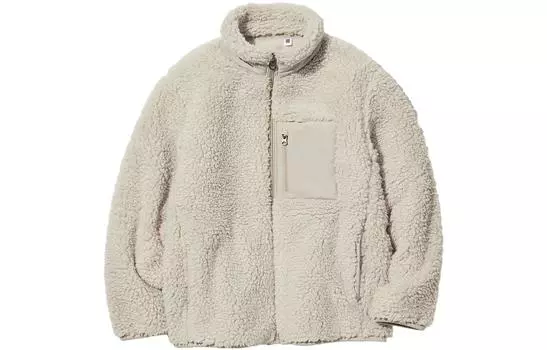 Детская бархатная куртка UNIQLO, цвет Light Beige