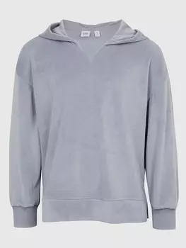 Детская бархатная толстовка Gap, серый
