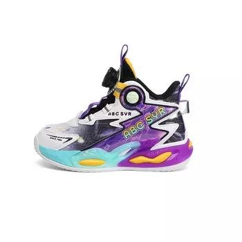 Детская баскетбольная обувь для детей Bull Cat, черный/белый