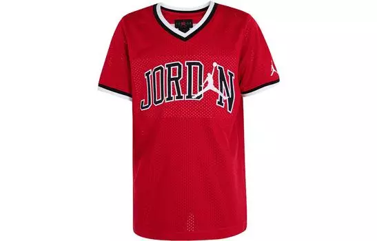 Детская баскетбольная рубашка Jordan Kids, цвет Red