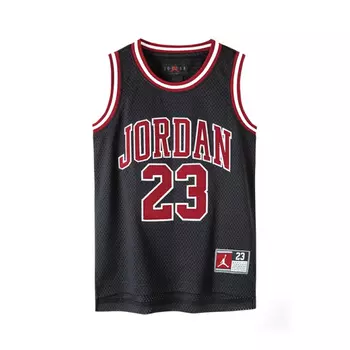 Детская баскетбольная рубашка Jordan Kids, цвет Black