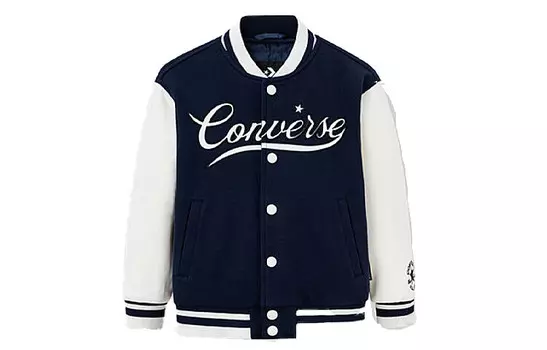 Детская бейсбольная куртка Converse, темно-синий
