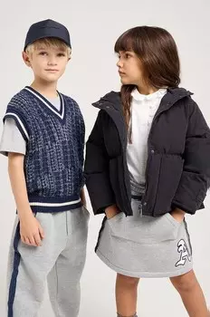 Детская бейсболка Emporio Armani, темно-синий