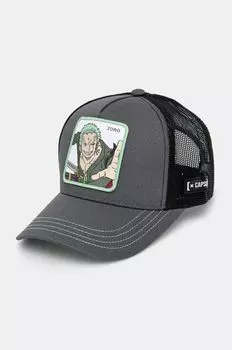 Детская бейсболка One Piece Trucker Capslab, серый