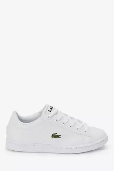 Детская белая детская спортивная обувь Lacoste, белый