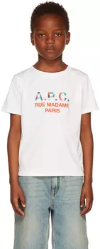 Детская белая футболка Tao A.P.C.