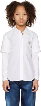 Детская белая рубашка Cmarleya Diesel