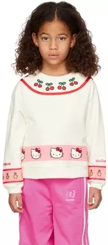 Детская белая толстовка Hello Kitty Edition GCDS Kids