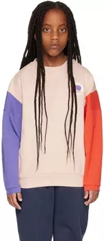 Детская бежевая толстовка с круглым вырезом Repose AMS