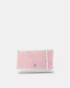 Детская блестящая сумка-бандо Kids El Corte Ingls, цвет 200 Rosa