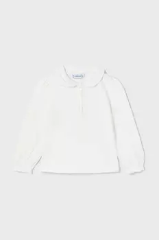 Детская блузка Mayoral, белый