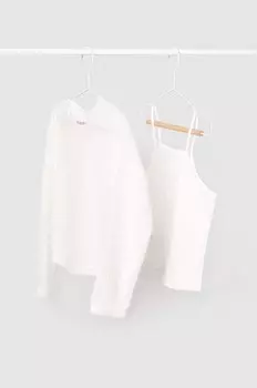 Детская блузка Mayoral, бежевый