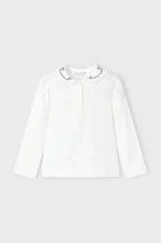 Детская блузка Mayoral, бежевый