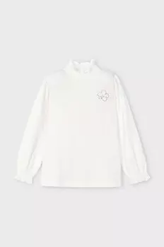 Детская блузка Mayoral, бежевый