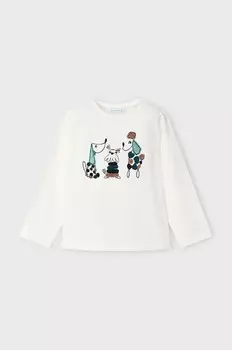 Детская блузка Mayoral, бежевый