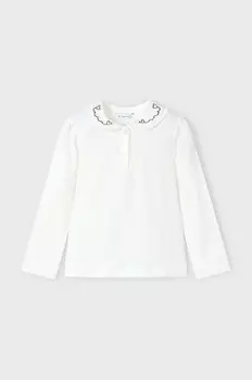 Детская блузка Mayoral, бежевый