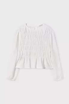 Детская блузка Mayoral, бежевый