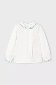 Детская блузка Mayoral, бирюзовый