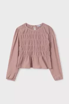 Детская блузка Mayoral, розовый