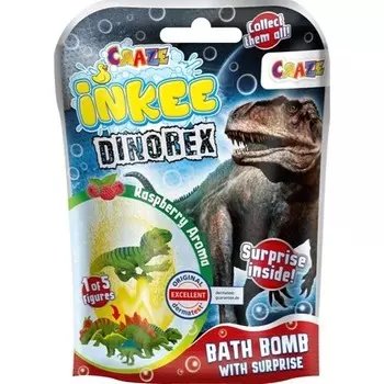 Детская бомбочка для ванны Craze INKEE Dino — 1 шт.