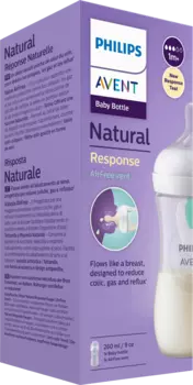 Детская бутылочка Natural Response AirFreeVentil 260мл 1 шт. Philips