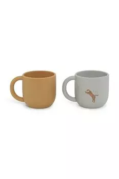 Детская чашка 2 шт. Konges Sljd, бежевый