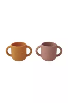 Детская чашка в упаковке 2 шт Liewood, оранжевый