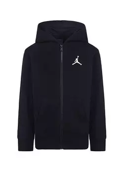 Детская черная толстовка с капюшоном 95C573-023 JDB MJ ESSENTIALS FT FZ Nike, черный