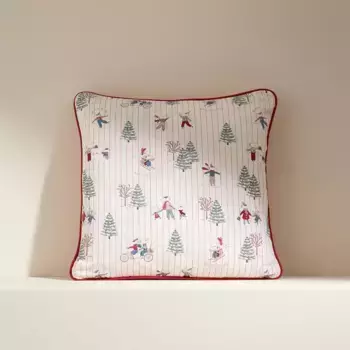 Детская декоративная подушка Mini Home Mice - El Corte Ingls, красный