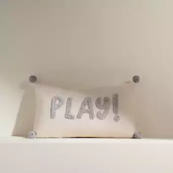Детская декоративная подушка Play Mini Home - El Corte Ingls, серый
