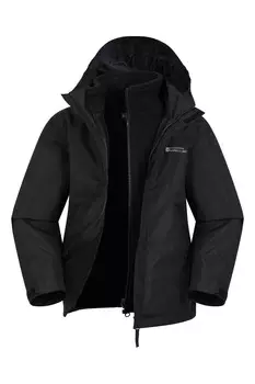 Детская дождевик 3 в 1 Mountain Warehouse, черный