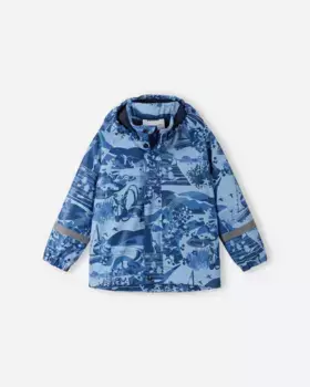 Детская дождевик на флисовой подкладке Koski Reima, цвет Denim Blue